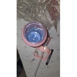 MXTIMWAN Sportska Boca 2L sa Slamkom – BPA Free, Motivacioni Natpisi, Vremenska Skala, Pink Plava