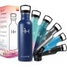 HoneyHolly boca za vodu 750ml – nerđajući čelik, slamka, BPA-free | Outlet BGD