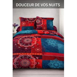 Douceur de vos nuits set posteljine 220x240 cm od mikrofibera sa 2 jastucnice
