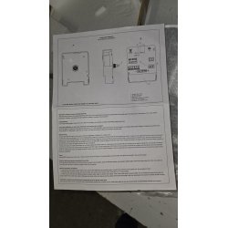 VIVILINEN Zidni Sat Radio Sinhronizacija 30 cm – Tihi, Beli, DCF, Bez Tiktakanja