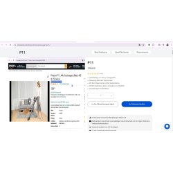 Proscenic P11 outlet usisivač 25000Pa – neispitan, bez punjača