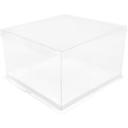 DOITOOL kutija za tortu 30x30x18 cm providna