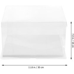 DOITOOL kutija za tortu 30x30x18 cm providna