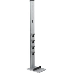 Xavax 110235 Stalak za Bežični Usisivač 128cm – Aluminijum, Dyson/Bosch/AEG, Bez Bušenja