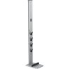 Xavax 110235 Stalak za Bežični Usisivač 128cm – Aluminijum, Dyson/Bosch/AEG, Bez Bušenja