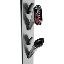 Xavax 110235 Stalak za Bežični Usisivač 128cm – Aluminijum, Dyson/Bosch/AEG, Bez Bušenja