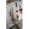 Xavax 110235 Stalak za Bežični Usisivač 128cm – Aluminijum, Dyson/Bosch/AEG, Bez Bušenja