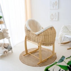 Clair de Lune Ljuljaška Postolje za Mozes Korpu – Bor, Do 9kg – Fale Šrafovi |Outlet