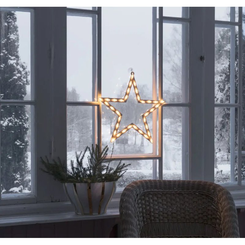 Konstsmide 2164-010 LED Silueta Zvezda | Božićna Dekoracija