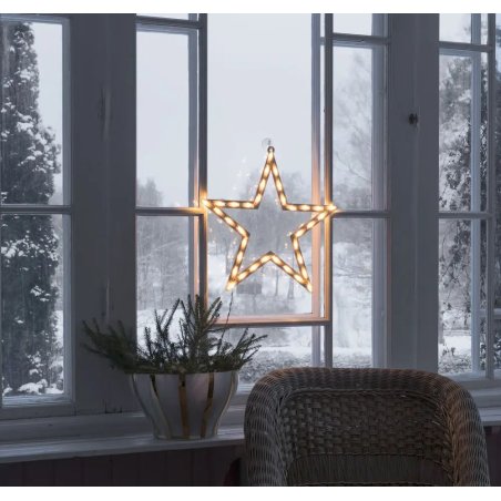 Konstsmide 2164-010 LED Silueta Zvezda | Božićna Dekoracija