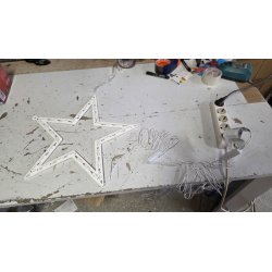Konstsmide 2164-010 LED Silueta Zvezda | Božićna Dekoracija