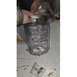 HOME DECO FACTORY Saveur et Dégustation Stakleni Dispenser 8L sa Slavinom – Retro, Metalni Poklopac