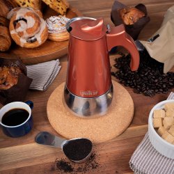 The London Sip Moka Pot 500ml Indukcija | Bakarna Espresso Džezva I Outlet