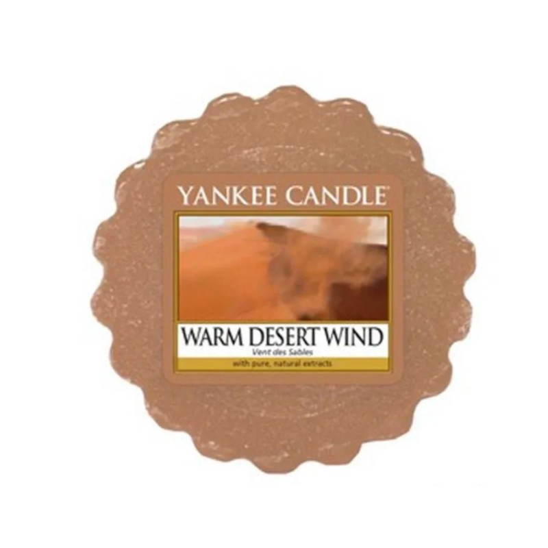 Yankee Candle Warm Desert Wind mirisni vosak tart od 22 grama u obliku cvetnog kolačića za aroma lampe