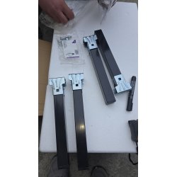 Set od 4 metalne nogice za krevet IMEX El Zorro visine 27 cm sa stegama