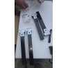 Set od 4 metalne nogice za krevet IMEX El Zorro visine 27 cm sa stegama