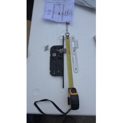 Thirard ugradna brava za unutrašnja sobna vrata sa jednim ključem osa 40 mm razmak 70 mm