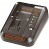 Praktično rešenje za BLACK+DECKER aku alate: BDC1A-QW punjač od 1A za 14.4V i 18V litijum-jonske baterije, sa EU utikačem.