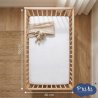 P'tit lit pamučna nepromočiva zaštita za bebi dušek 60x120 cm sa tretmanom protiv grinja