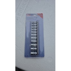 BGS 2433 set od 11 colovnih nasadnih ključeva gedora na metalnoj šini sa prihvatom 1/4 inča