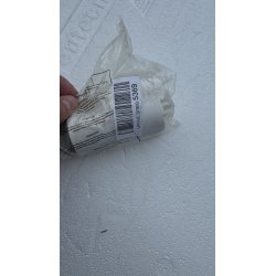 Beli radni kondenzator kapaciteta 30 mikrofareda sa duplim faston konektorima i navojem za fiksiranje