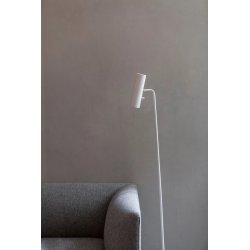 Bela samostojeća podna lampa Nordlux DFTP Mib 6 sa podesivim spot reflektorom