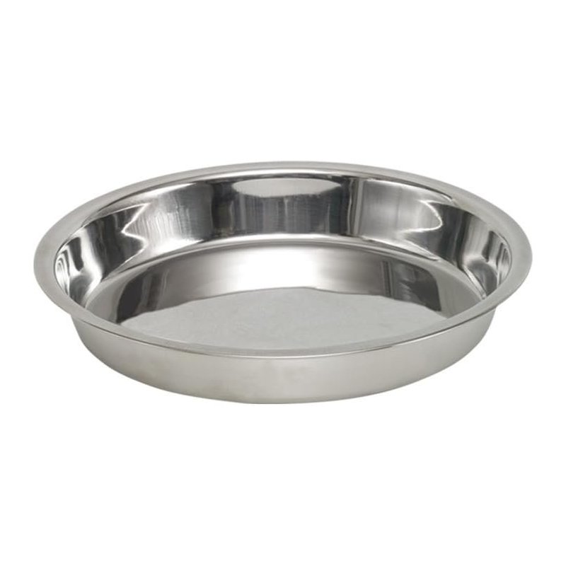 Nobby metalna plitka posuda za hranjenje štenaca i mačaka prečnika 15cm kapaciteta 400ml