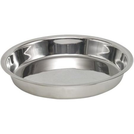 Nobby metalna plitka posuda za hranjenje štenaca i mačaka prečnika 15cm kapaciteta 400ml