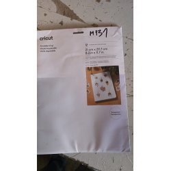 Cricut providni printable vinil A4 sa 11 listova za inkjet štampu i izradu nalepnica