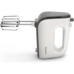 Beli Philips HR3741 ručni mikser sa kukama za testo i oštećenom metlicom