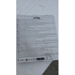 Pyro Feu crni zaptivni dihtung od staklenih vlakana Ø10 mm i 2,5 m za vrata peći i kamina, bez tube lepka