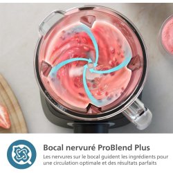 Philips HR3020/20 stoni blender iz Serije 5000 sa posudom i ProBlend Plus tehnologijom