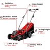 Einhell GE-CM 18/33 Li akumulatorska kosačica za travu sa oštećenom startnom ručicom, punjačem i baterijom