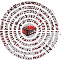 Nova Einhell GE-HM 18/38 Li-Solo hibridna ručna kosačica sa cilindrom i pet čeličnih noževa