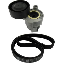 SKF VKMA 36055 garnitura klinastog rebrastog kaiša sa kaišem VKMV 6PK1199, zatezačem i rolerom