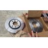 Brembo Max prednji ventilirajući kočioni diskovi 09.8695.75 dimenzija 266x22 mm sa urezima, set 2 komada