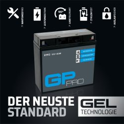 GP-PRO gel akumulator 12V 30Ah 53030 bez održavanja za motor ATV quad i traktorsku kosilicu