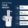 GROHE Essentials dozator za tečni sapun od stakla i metala sa poliranim hrom premazom