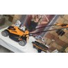 LawnMaster MX 24V akumulatorska kosilica sa zadnjim valjkom, dve baterije i punjačem