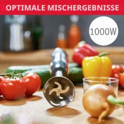 Moulinex Quickchef DD655810 štapni mikser sa posudom, seckalicom i mutilicom od nerđajućeg čelika