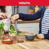 Moulinex Quickchef DD655810 štapni mikser sa posudom, seckalicom i mutilicom od nerđajućeg čelika