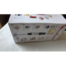 Moulinex Quickchef DD655810 štapni mikser sa posudom, seckalicom i mutilicom od nerđajućeg čelika