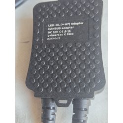Philips LED CANbus H7 adapter set sa kablovima i gumenim uvodnicama za poništavanje greške na tabli