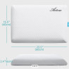 Aotoze Gel Memo Jastuk 60x40x6cm - Ultra Tanak | Outlet BGD