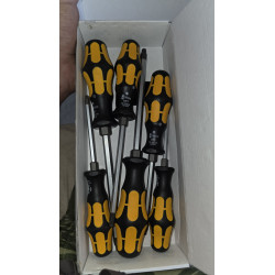 WERA Komplet Odvijača 932/6 – 6 delova, Ravni i Krstasti | Outlet BGD