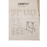 Relaxdays Set od 2 Sklopiva Čelična Postolja – Crna | Outlet BGD
