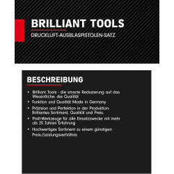Brilliant Tools BT160500 Set od 3 Pištolja za Kompresor – 6.3 bar | Outlet BGD