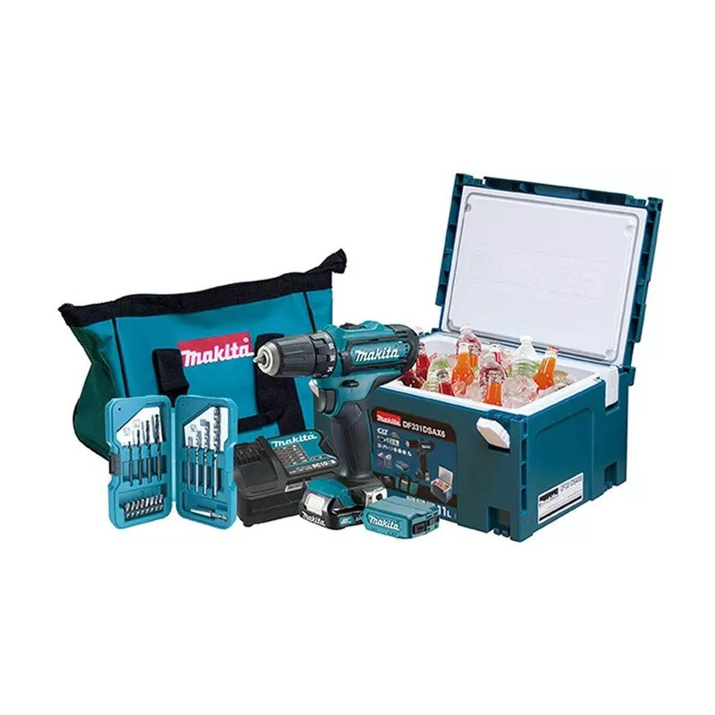 Makita DF331 Aku Bušilica – Komplet sa Baterijom, Dodacima i Torbom | Outlet BGD