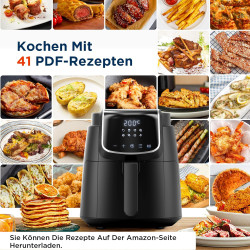 Midea MF-CN40C2 Air Fryer 4L | Outlet BGD