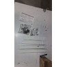 Zidni nosač spoljne jedinice klime, 420x400 mm, bela | Outlet BGD